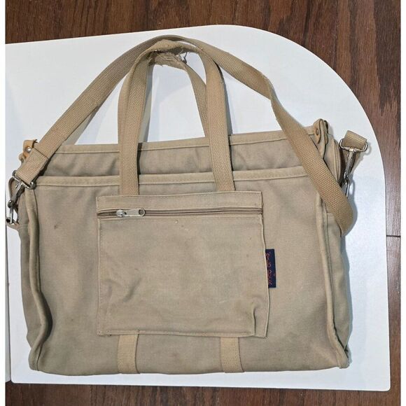 Vintage Wild Duck Canvas Shoulder/Hand Bag laptop bag office briefcase - Picture 8 of 9
